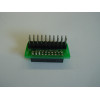2mm to 2.54mm Adapter, 20 Pin, Centered 2mm to 2.54mm Adapter, 20 Pin, Centered